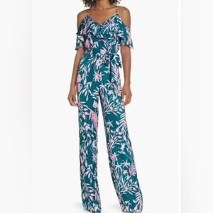 Lily Pulitzer Emilea Jumpsuit - Tidal Wave - Size XXS